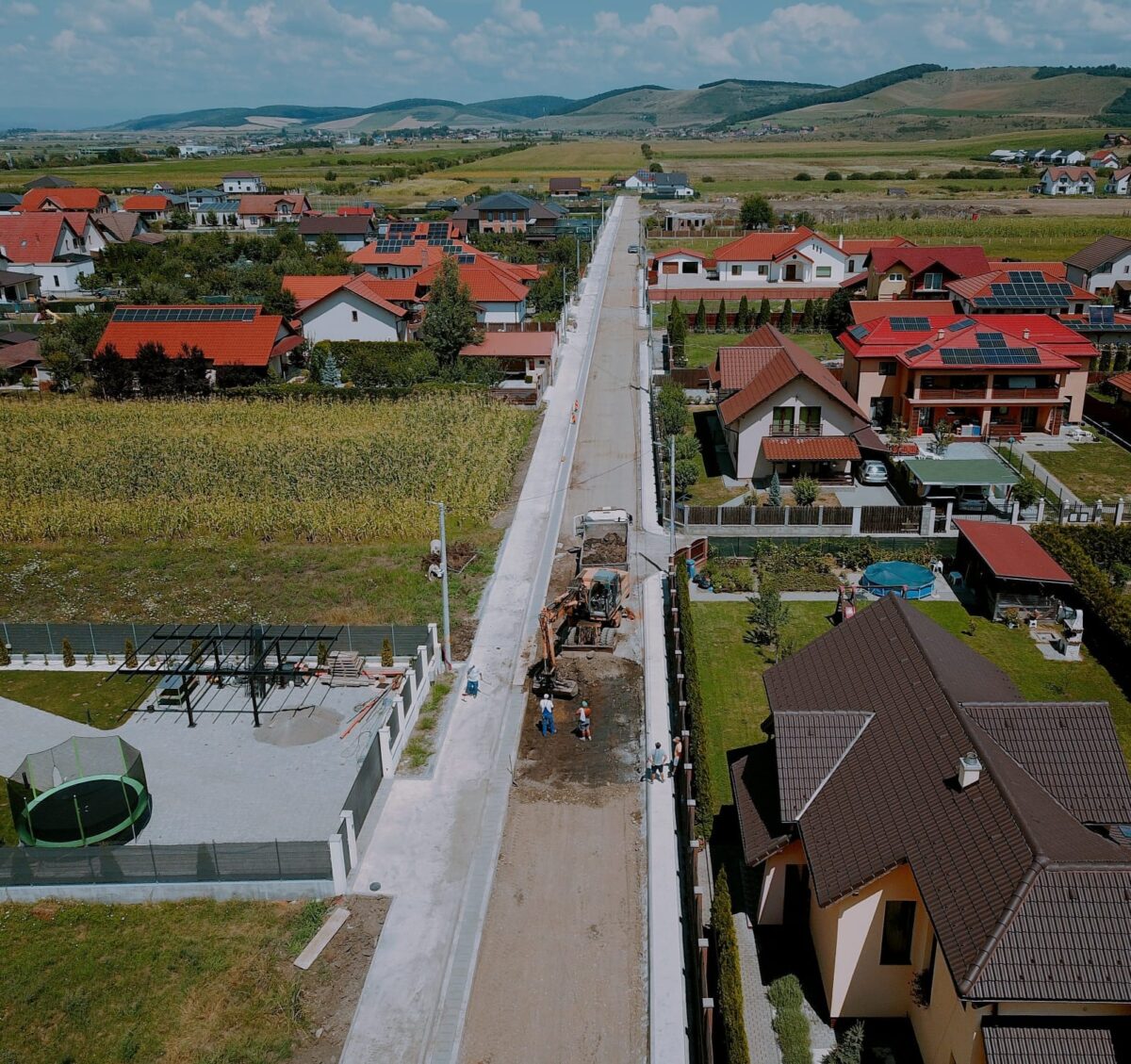 „Lucrările de asfaltare progresează eficient pe Strada Matei Corvin!”