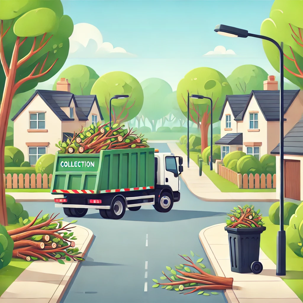 Începe STRÂNGEREA DEȘEURILOR VEGETALE (crengi și frunze) în comuna noastră!