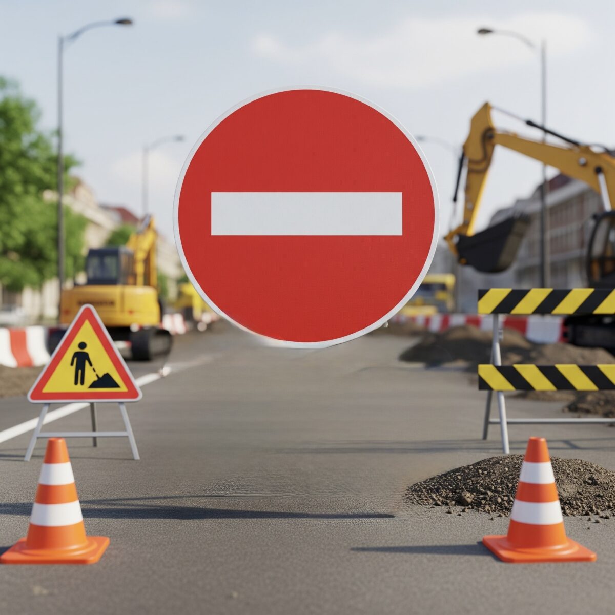 Anunț privind restricții temporare de circulație – Străzile Lalelelolor și Stejarului